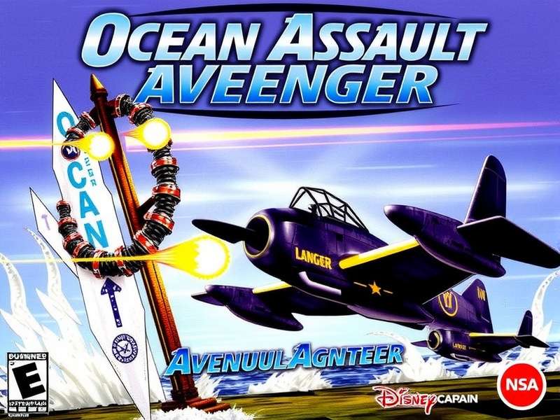 Ocean Assault Avenger Game Cover Ocean Assault Avenger Game Cover